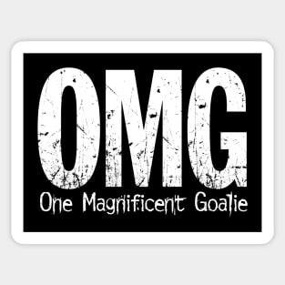 OMG: One Magnificent Goalie (soccer) Sticker